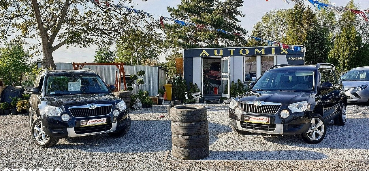 Skoda Yeti cena 25800 przebieg: 238000, rok produkcji 2010 z Zgorzelec małe 529